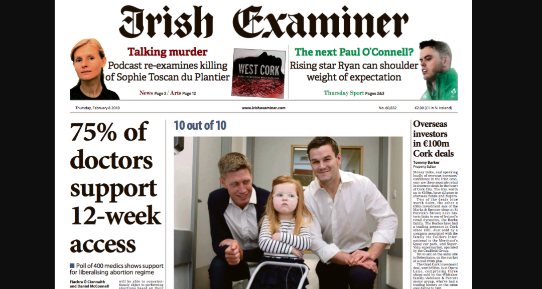 The Irish Media: All the Pro-Choice advocacy that’s fit to print